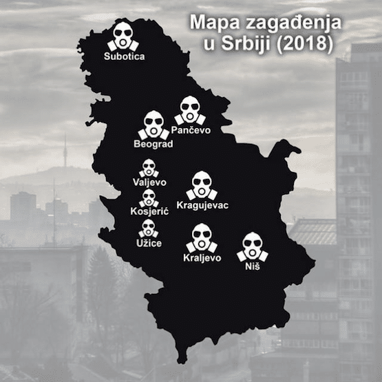 Загађеност ваздуха у Србији 3